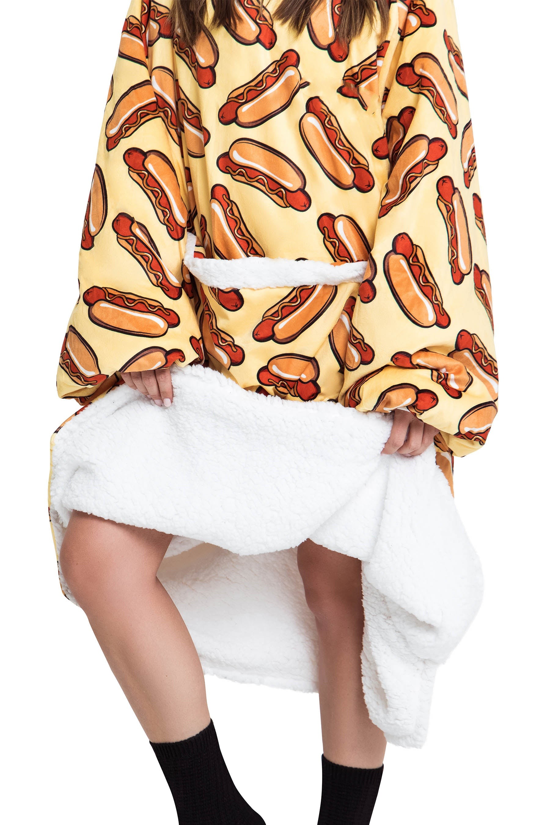Hoodie Pocket  Hot Dog Hoodie