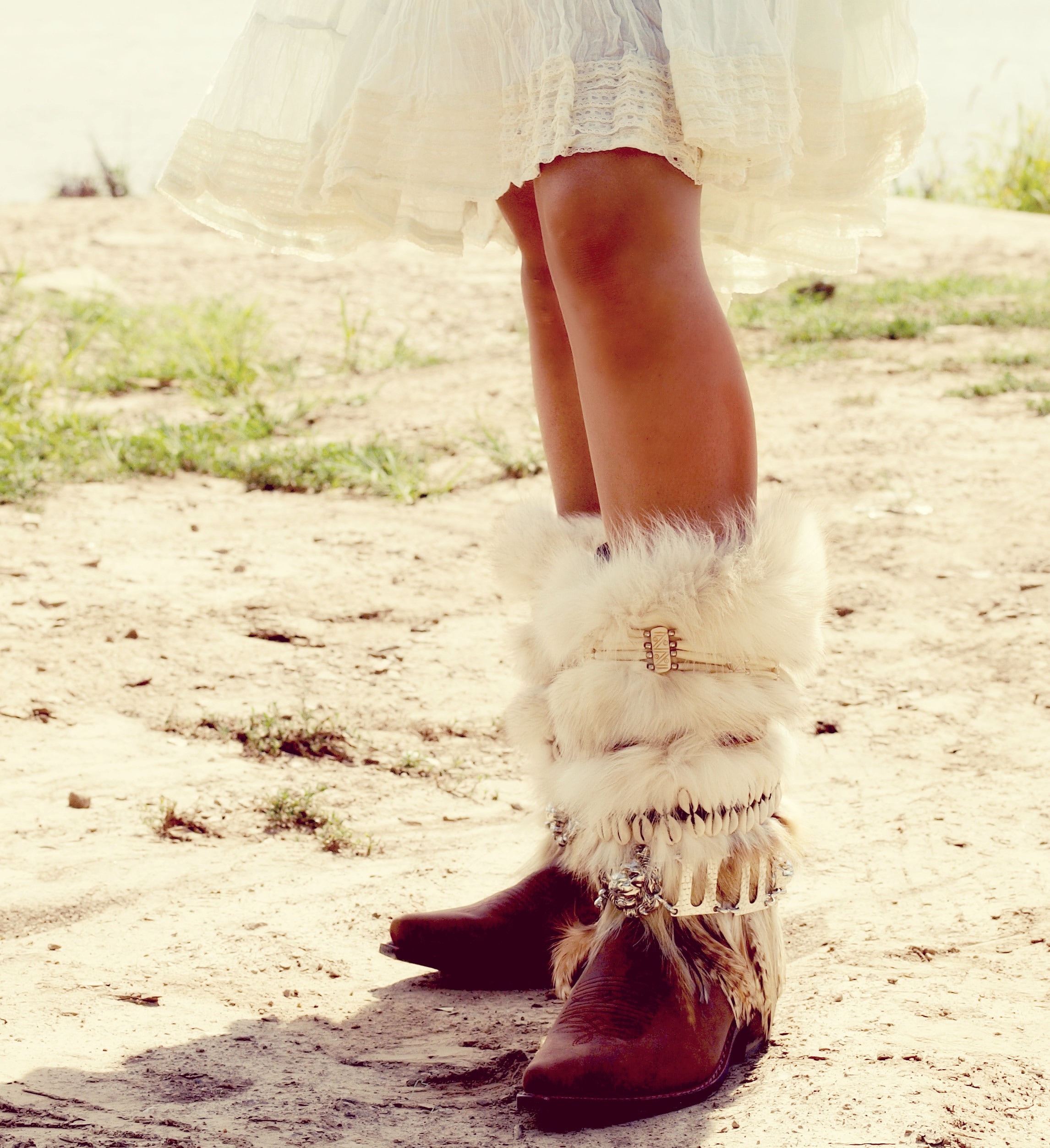 Women's Tall Full Height Upcycled Style Reworked Vintage Cowgirl Boots