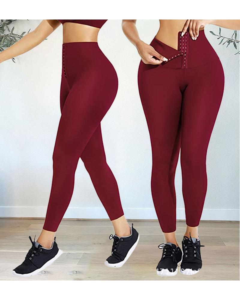 High Waist Tummy Control Butt Lift Fleece Lined Yoga Pants