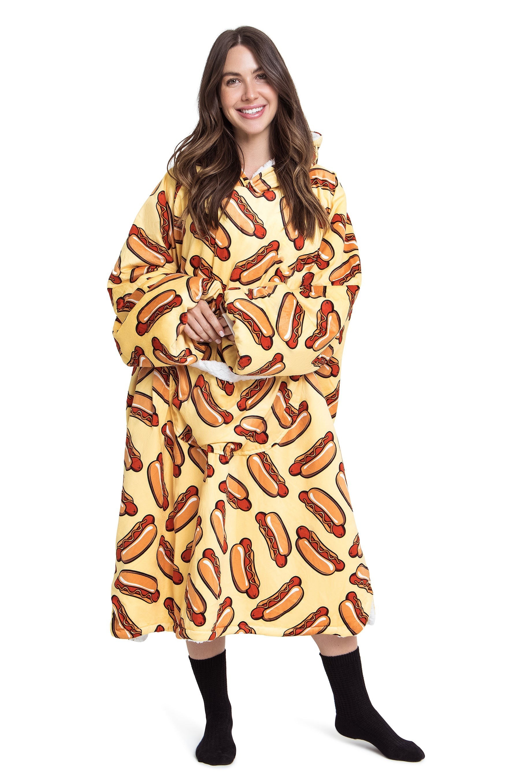 Hoodie Pocket  Hot Dog Hoodie
