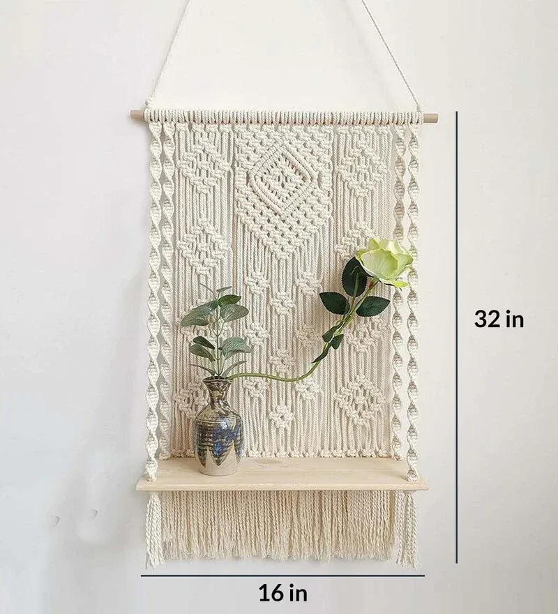 Macrame Tapestry Wall Hanging