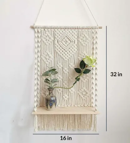 Macrame Tapestry Wall Hanging