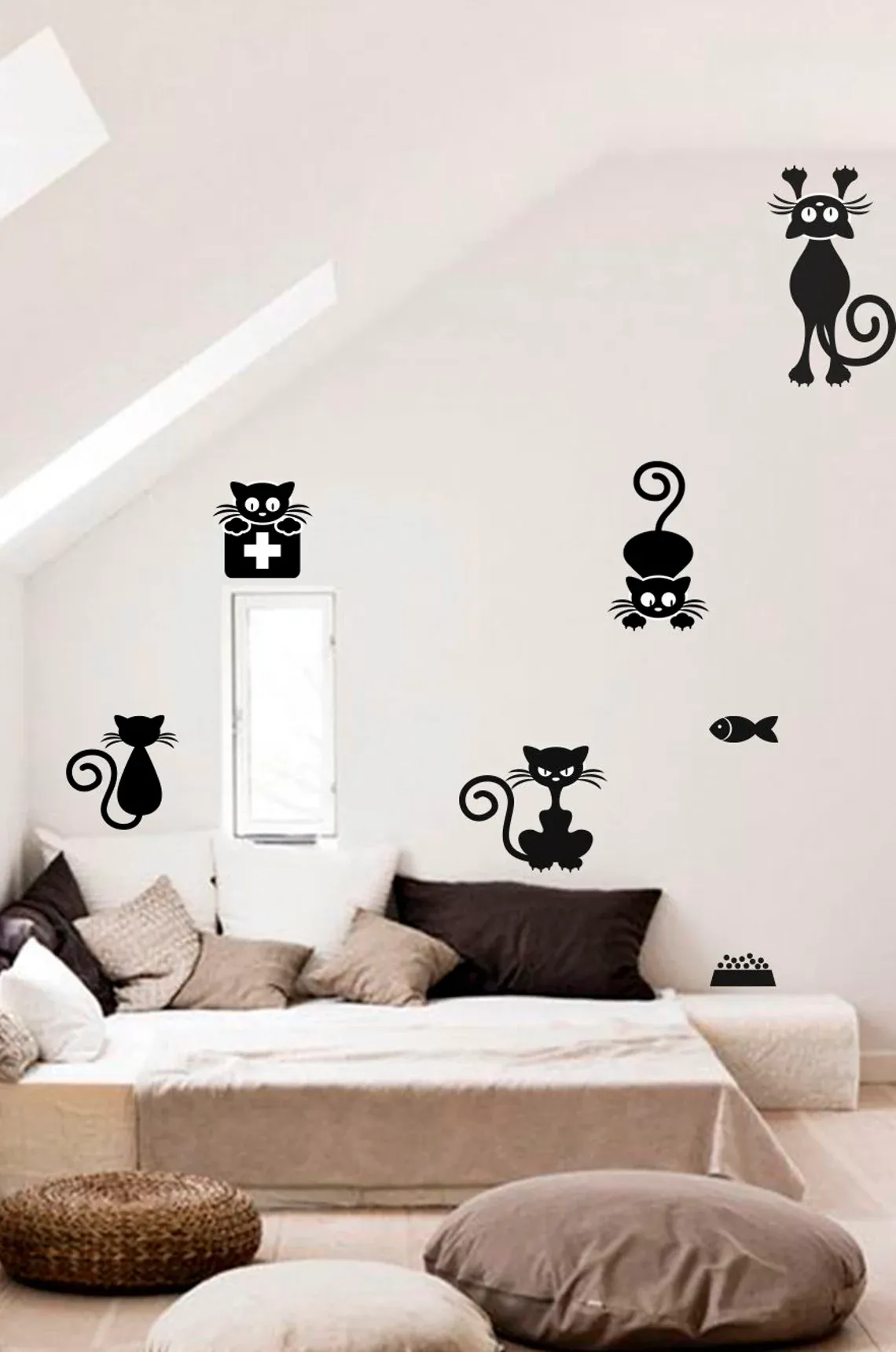 Horse Wall Decal, Horse Flower Horse Wall Art, Horse Head Wall Decor H