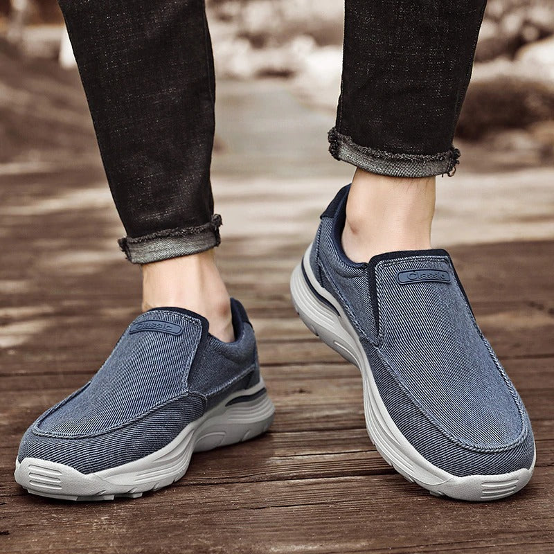 Men's Daily Canvas Wear Proof Orthopedic Walking Shoes��BUY 2 FOR FREE SHIPPING��