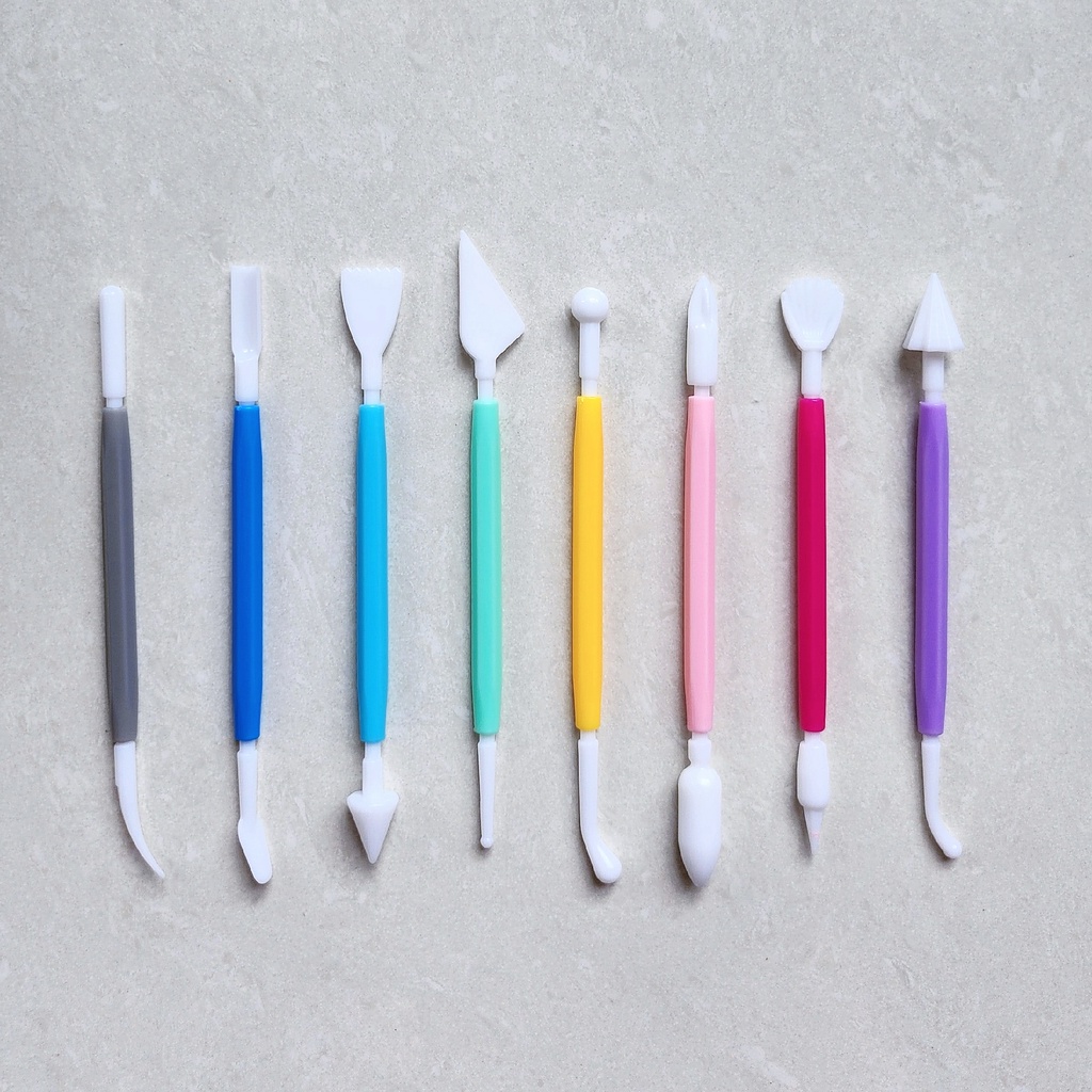 9 Piece Clay Sculpting Tools Set, Plastic Modeling Clay Tools For