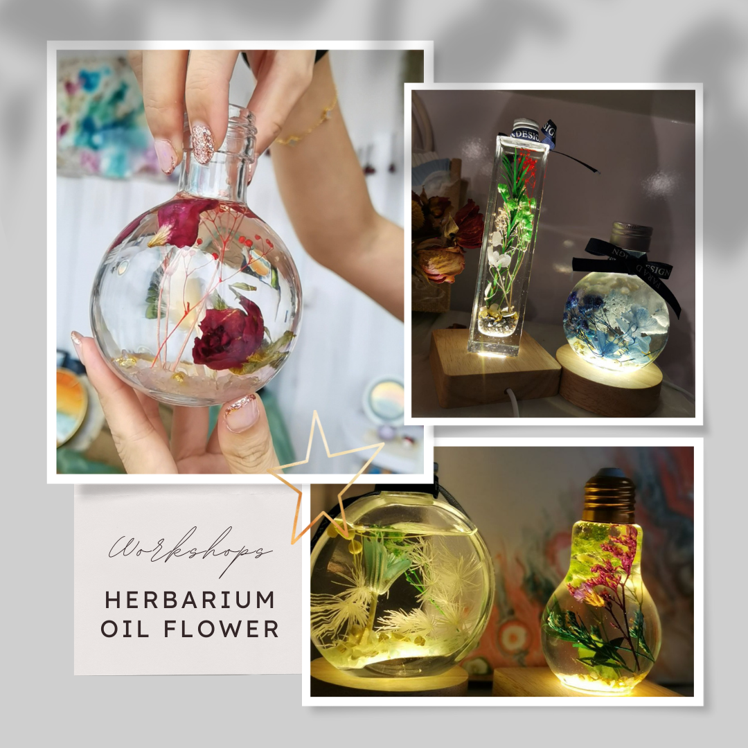 Herbarium Oil Flowers Workshop