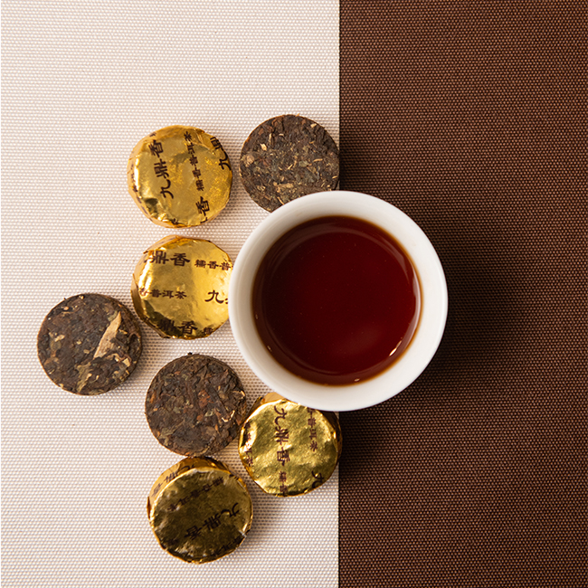 九鼎香 糯米香熟沱 JDX Glutonous Ripe Puer