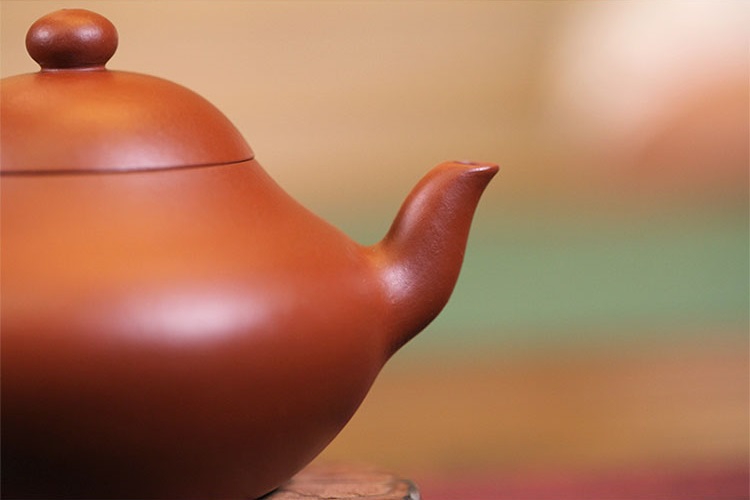 小坐·梨式（朱泥）