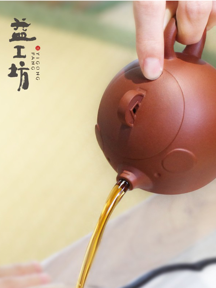 诸事福运壶（紫泥）