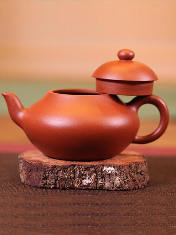 小坐·梨式（朱泥）