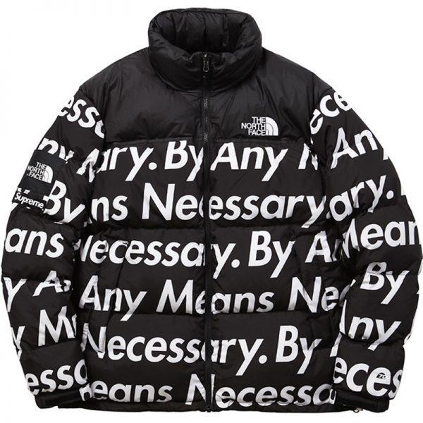 Supreme x The North Face FW15 By Any Means Nuptse Jacket！ダウンジャケット