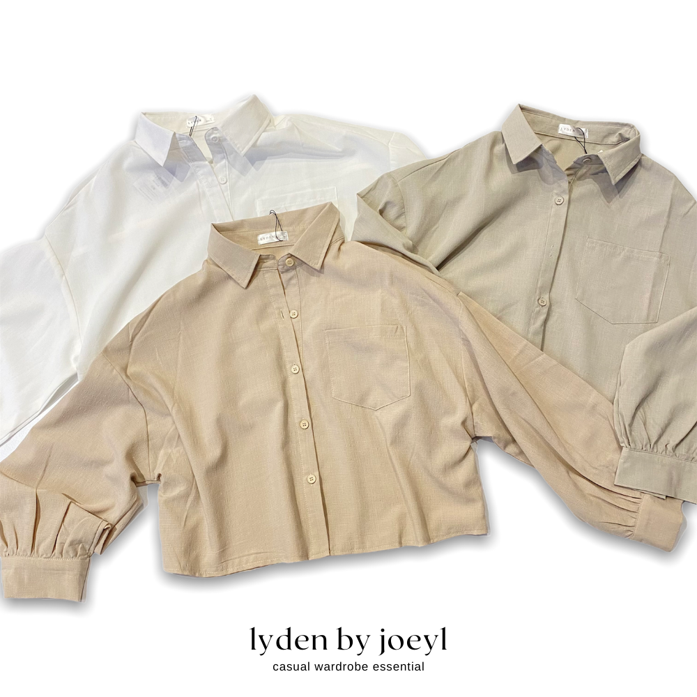 Lyden-[PREMIUM] ladies shirt crop top