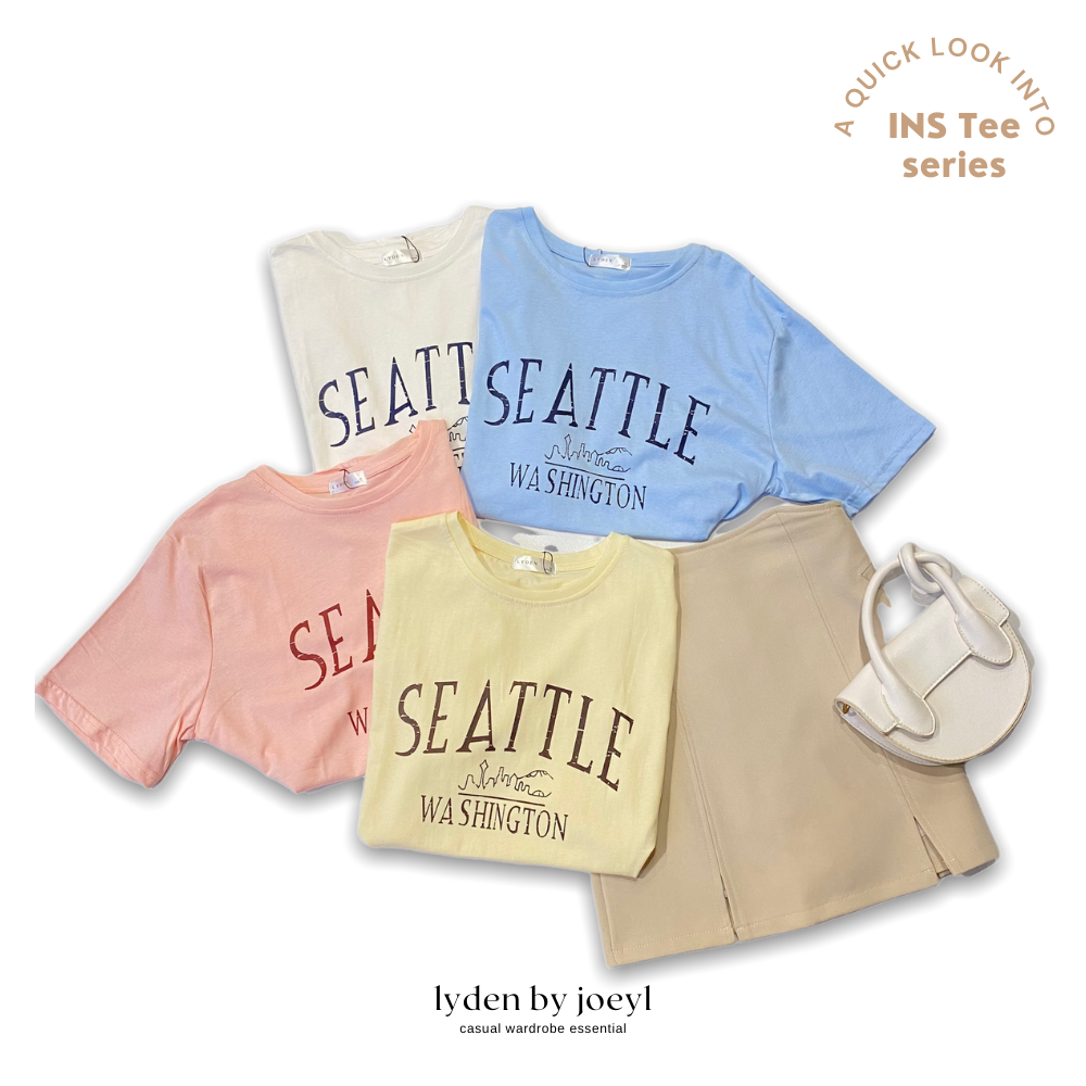 Lyden - Ins Drop Shoulder Tee Series
