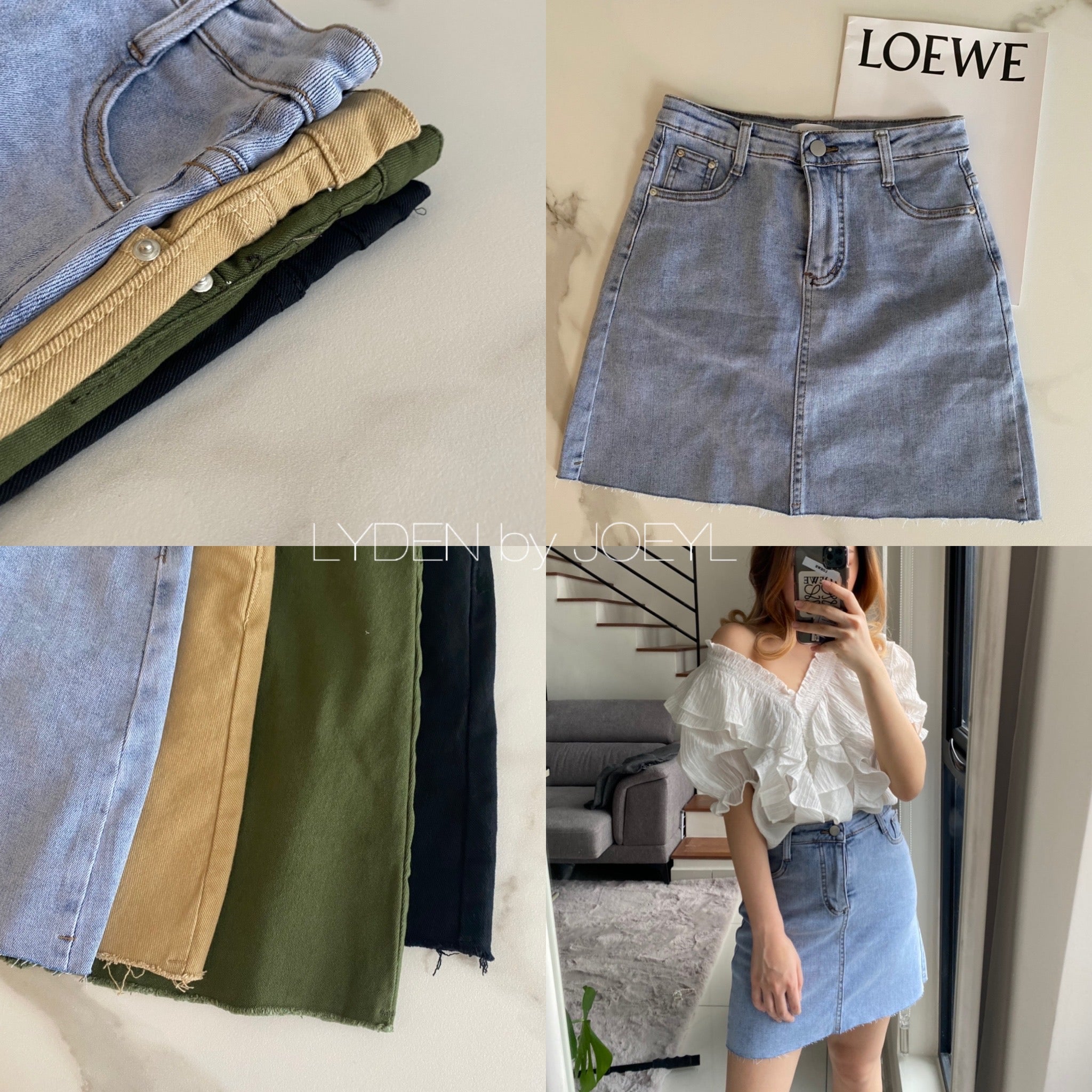 Lyden -  Jeans Mini skirt