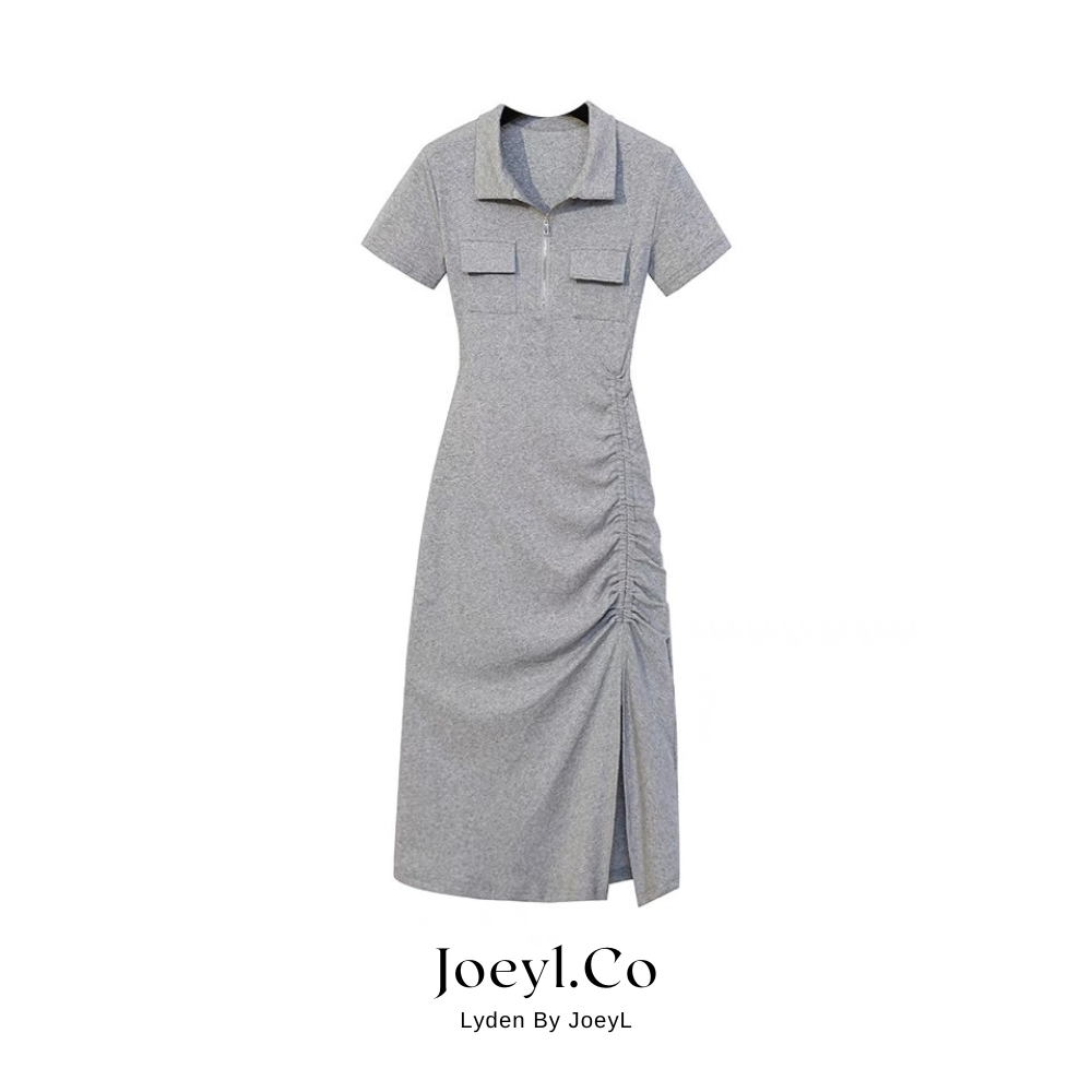 Joeyl.Co-Ladies Drawstring Dress