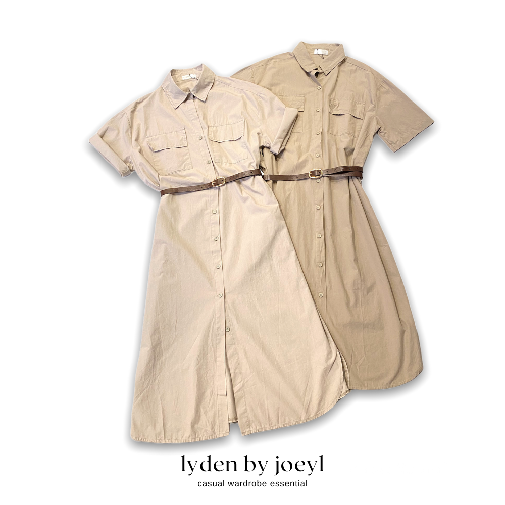 Lyden- Ladies Collar A-line Dress