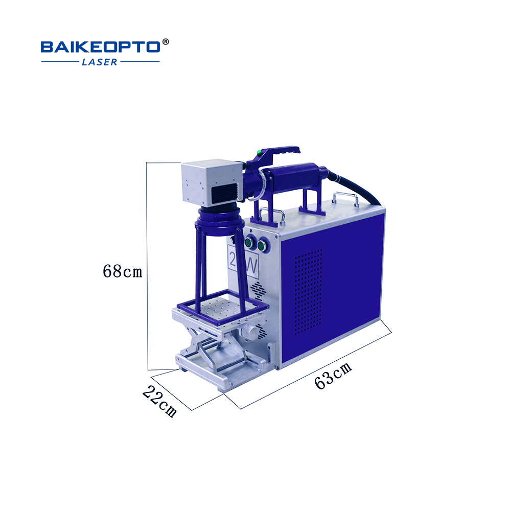 Professional hand-held stainless steel color laser marking machine FM-