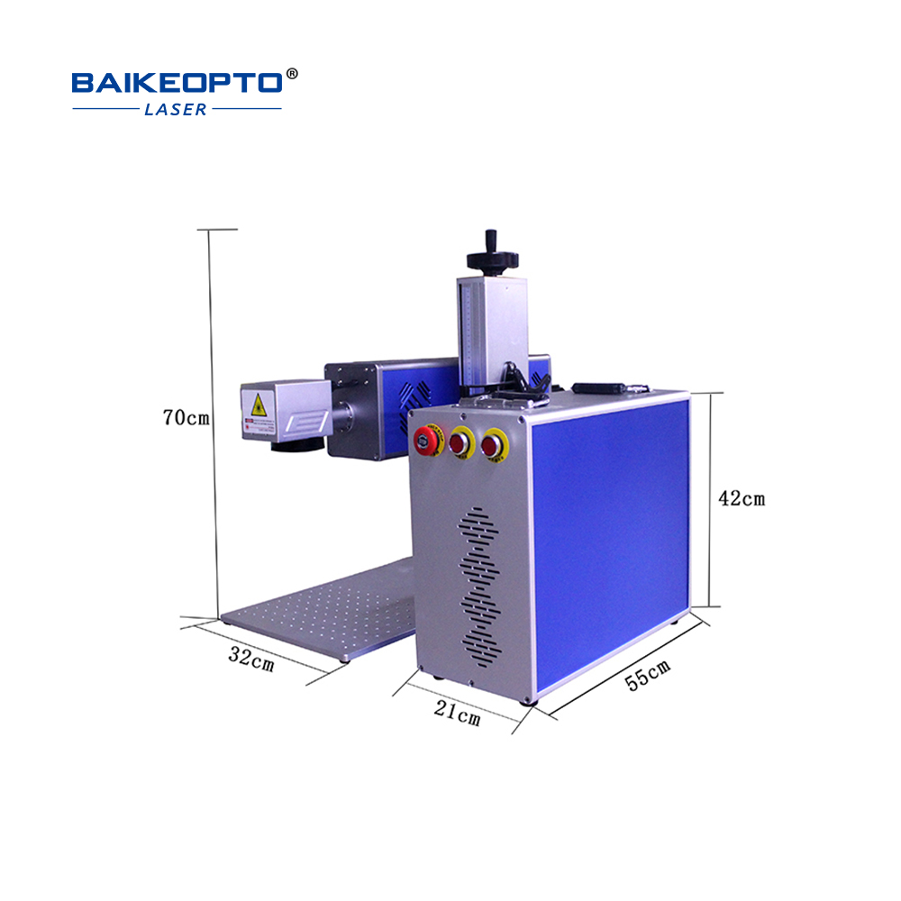 Professional metal tube CO2 split laser marking machine CM-20S CM-30S 