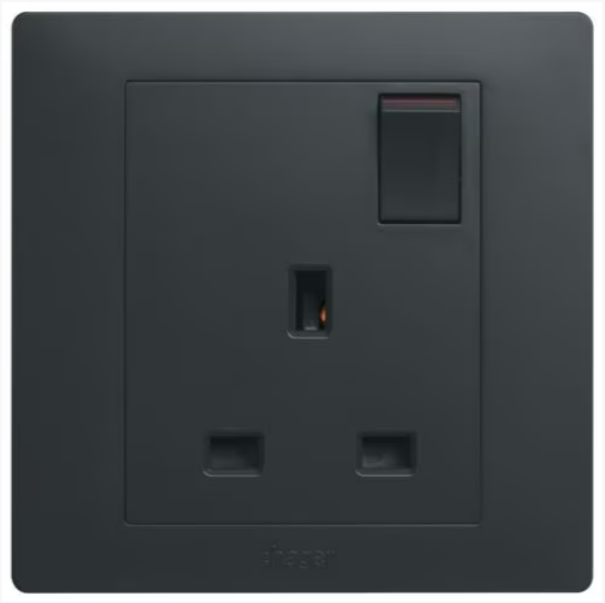 HAGER 13A Muse Electrical Switch Socket