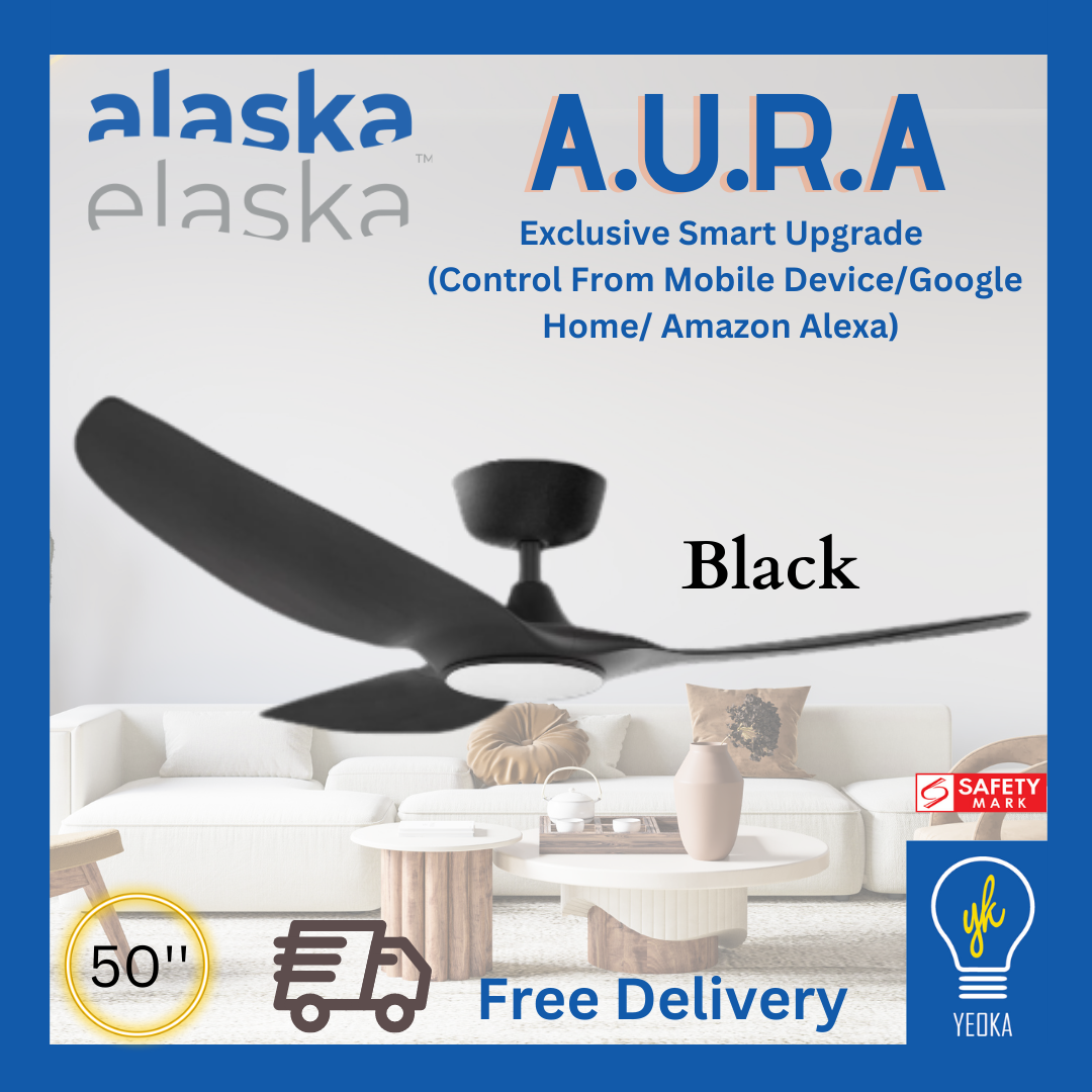 ALASKA Aerahaus 50 Inch A.U.R.A/H Ceiling Fan