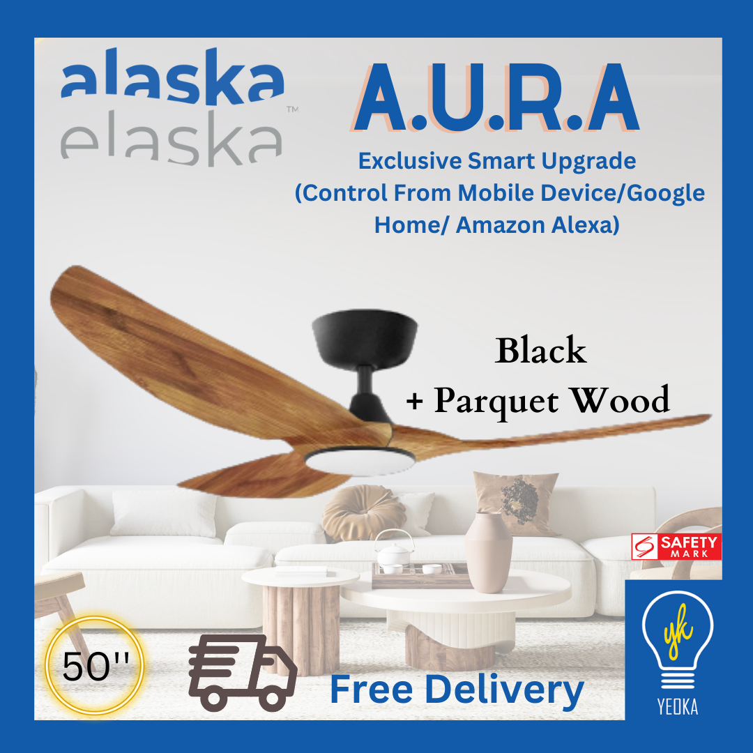 ALASKA Aerahaus 50 Inch A.U.R.A/H Ceiling Fan