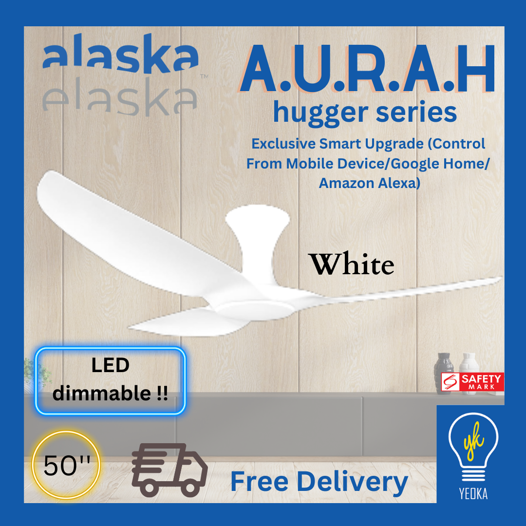 ALASKA Aerahaus 50 Inch A.U.R.A/H Ceiling Fan