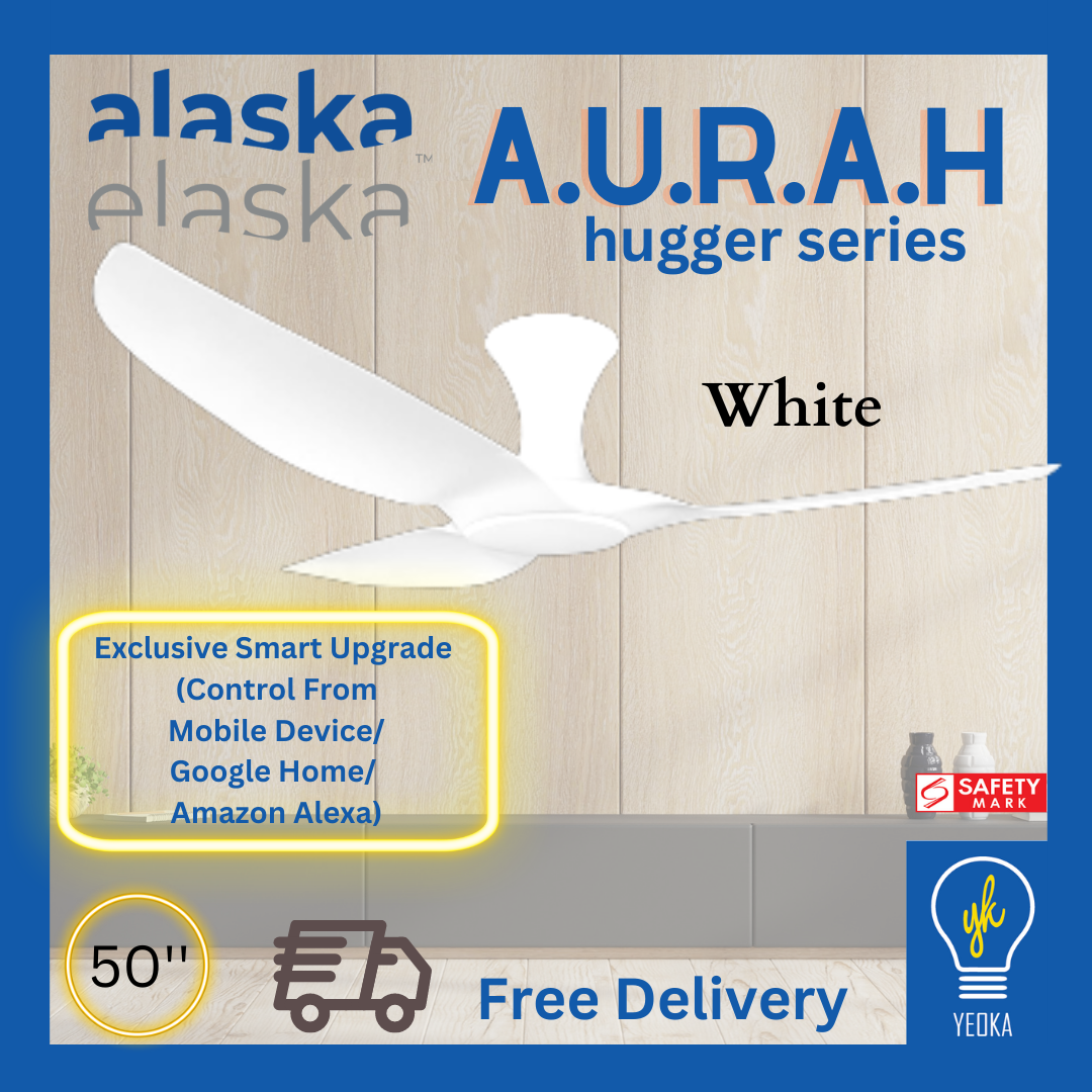 ALASKA Aerahaus 50 Inch A.U.R.A/H Ceiling Fan