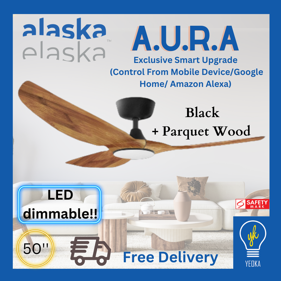 ALASKA Aerahaus 50 Inch A.U.R.A/H Ceiling Fan