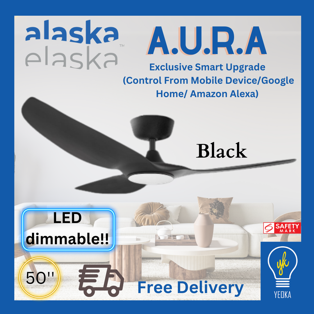 ALASKA Aerahaus 50 Inch A.U.R.A/H Ceiling Fan
