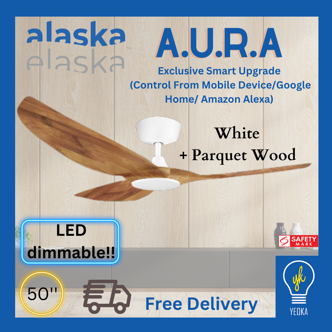 ALASKA Aerahaus 50 Inch A.U.R.A/H Ceiling Fan