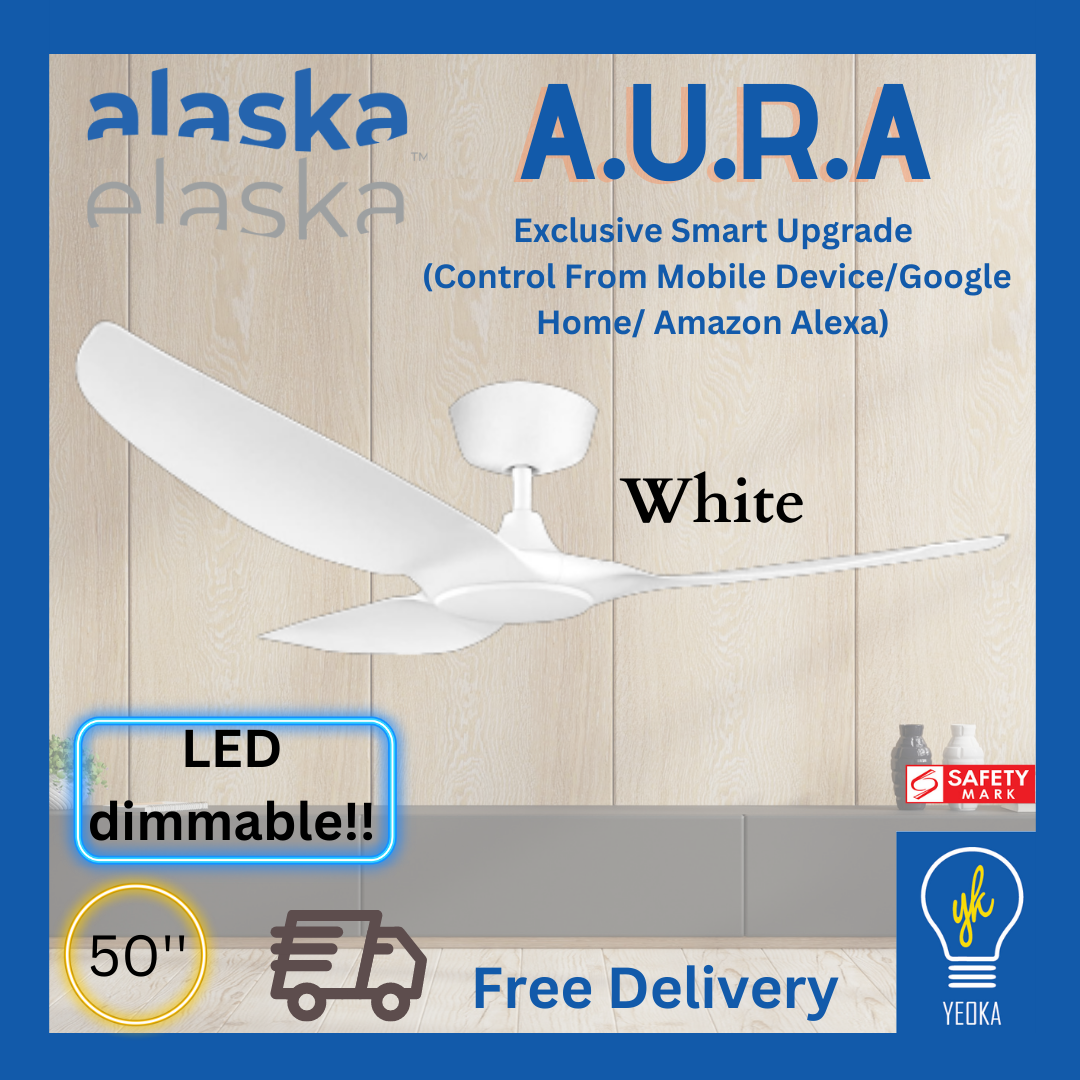 ALASKA Aerahaus 50 Inch A.U.R.A/H Ceiling Fan