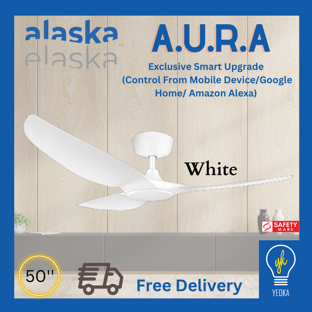 ALASKA Aerahaus 50 Inch A.U.R.A/H Ceiling Fan