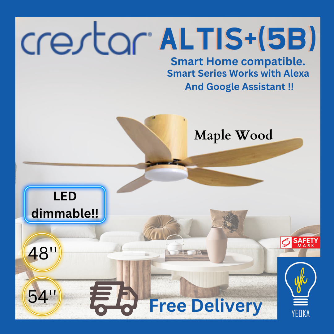 CRESTAR Altis+ 5B Ceiling Fan