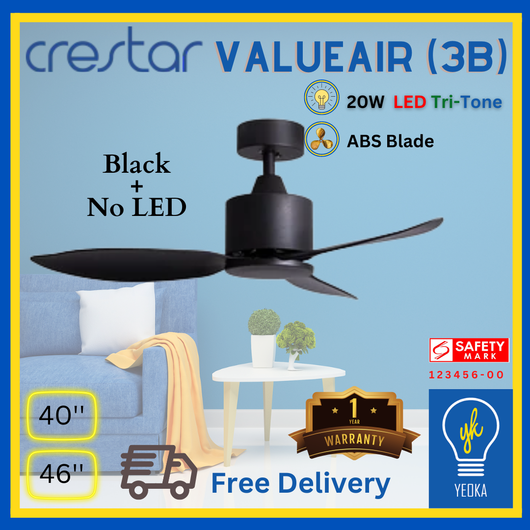 CEILING FAN CRESTAR VALUEAIR YKCECFCRESTARVALUEAIR3B