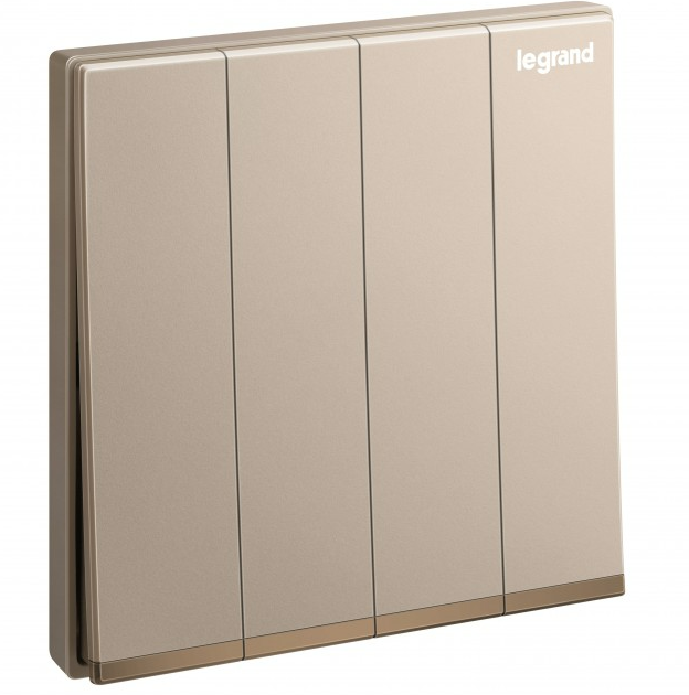 LEGRAND Galion Rose Gold Electrical Switch