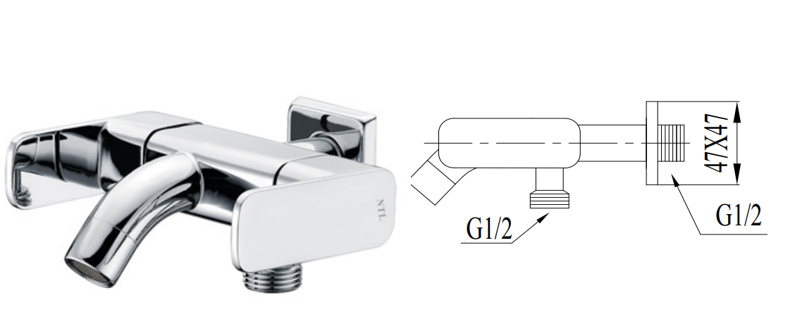 NTL 6028-C Two Way Tap