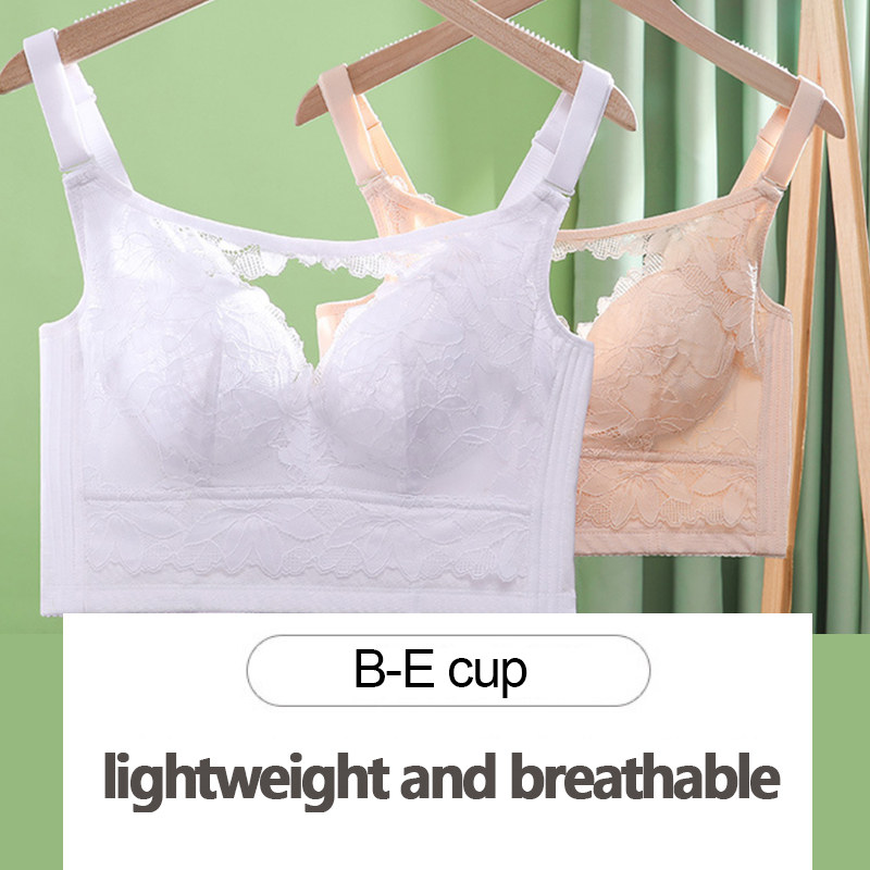 Full Cup PushUp Sexy Lace Gather Bra SOAFCITYN