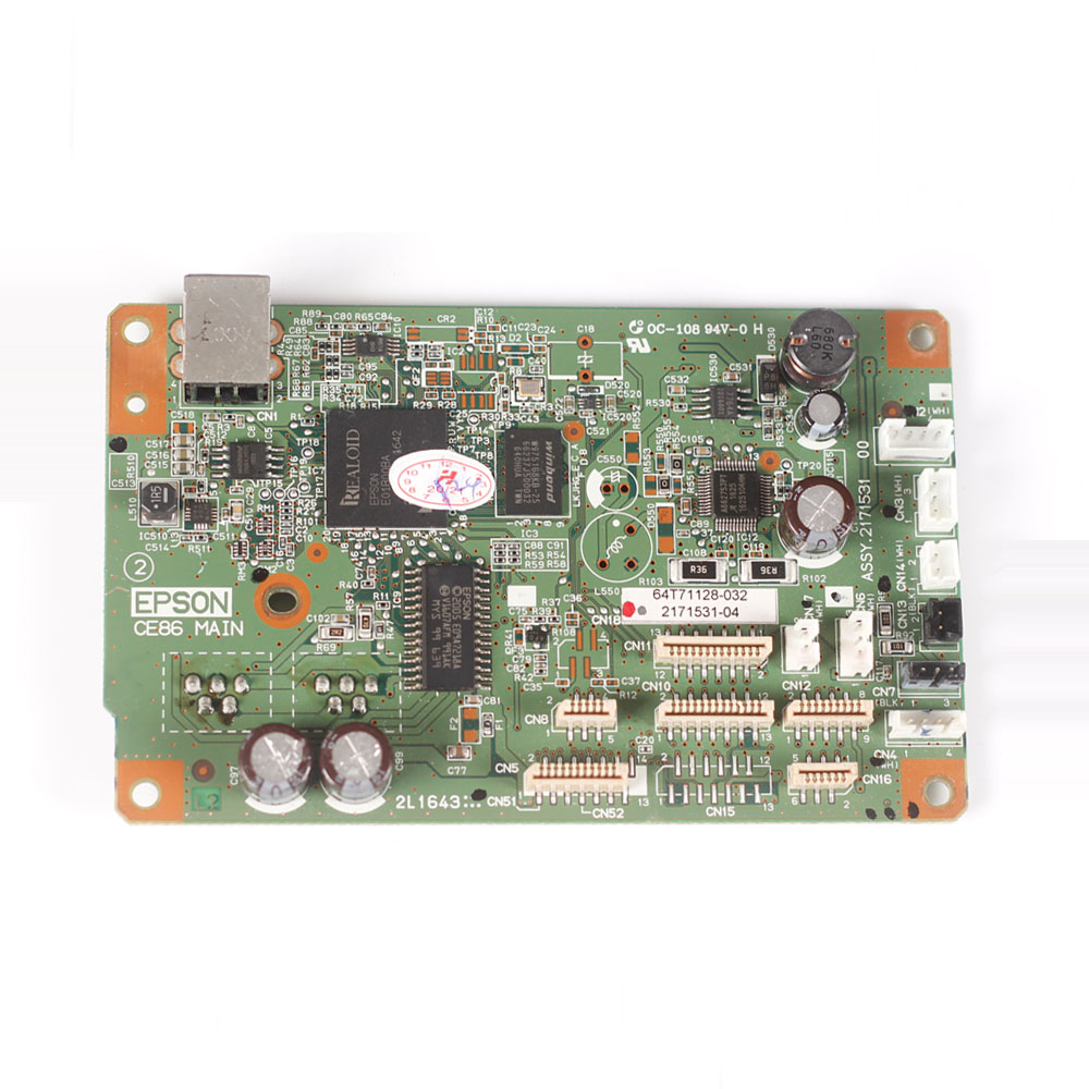 UV printer motherboard, L805 motherboard, CE86 mainboard. Interface board adapter board, Epson UV printer green motherboard