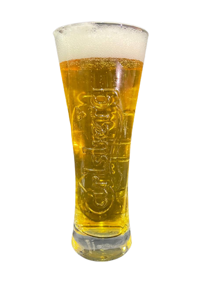 Carlsberg Elephant Tall Pint Beer Glass 300ml 