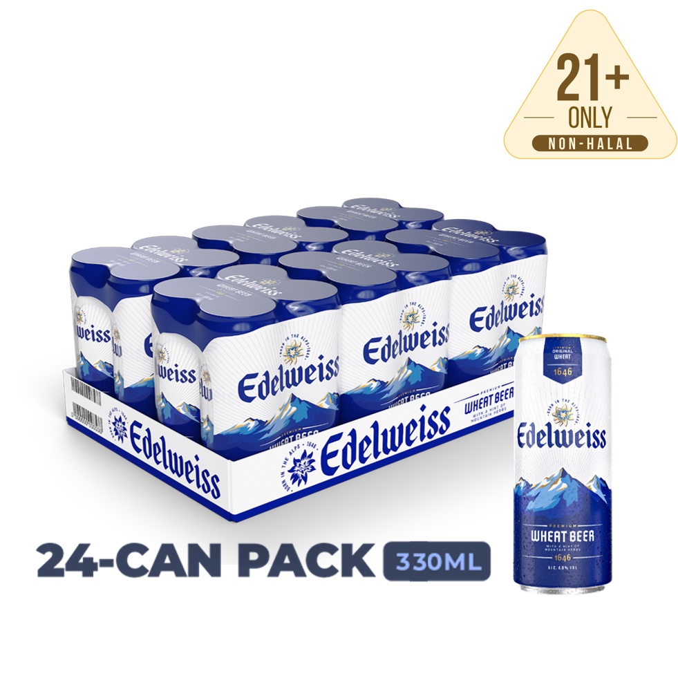 Edelweiss Wheat Can (330ml)