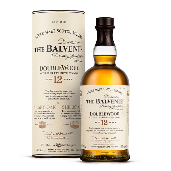 The Balvenie 12 Years Old Doublewood' Single Malt Whisky