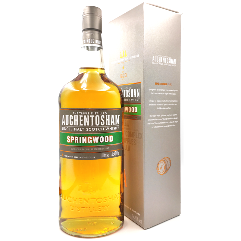 Auchentoshan Springwood Single Malt Scotch Whisky