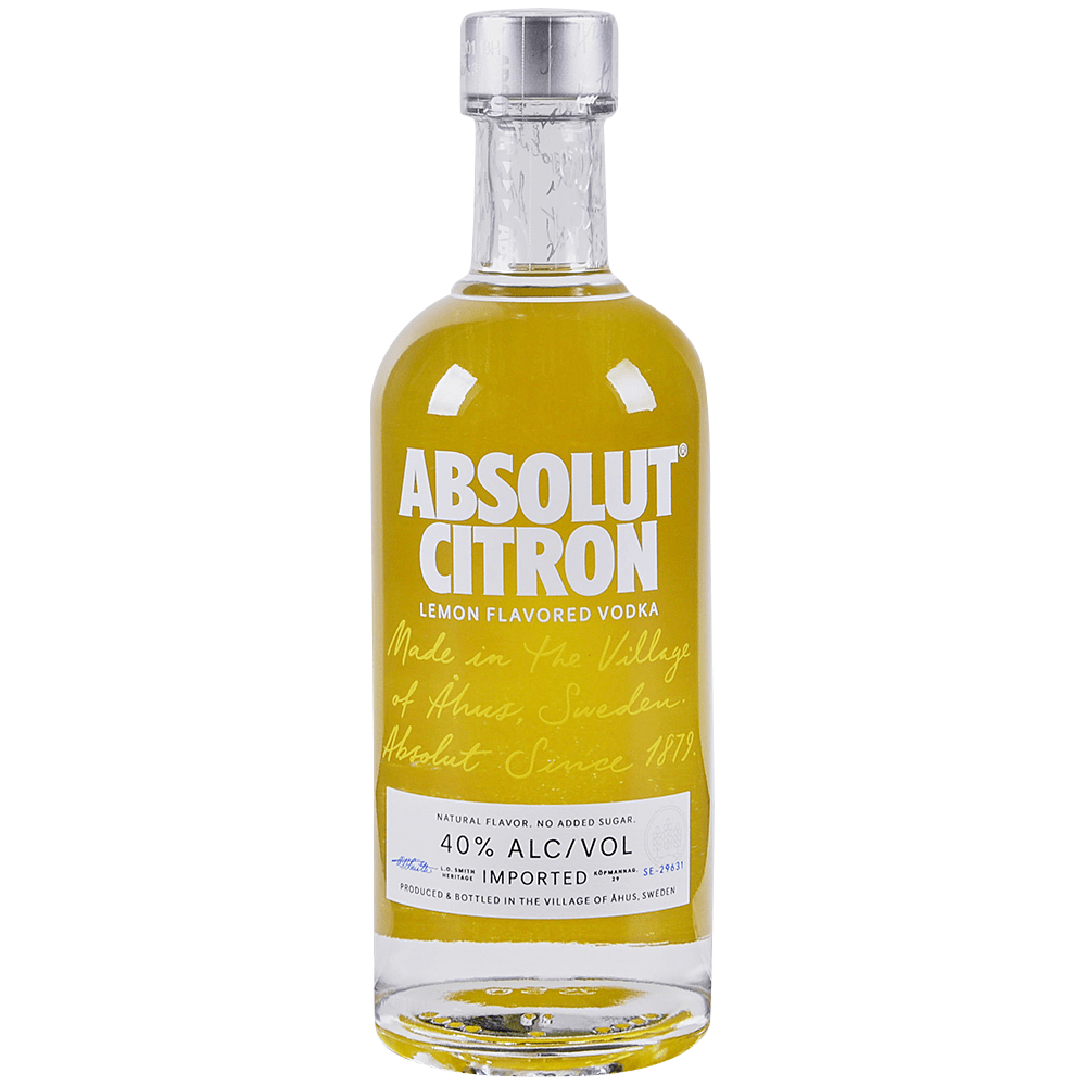 Absolut Citron (Lemon Flavored) Vodka