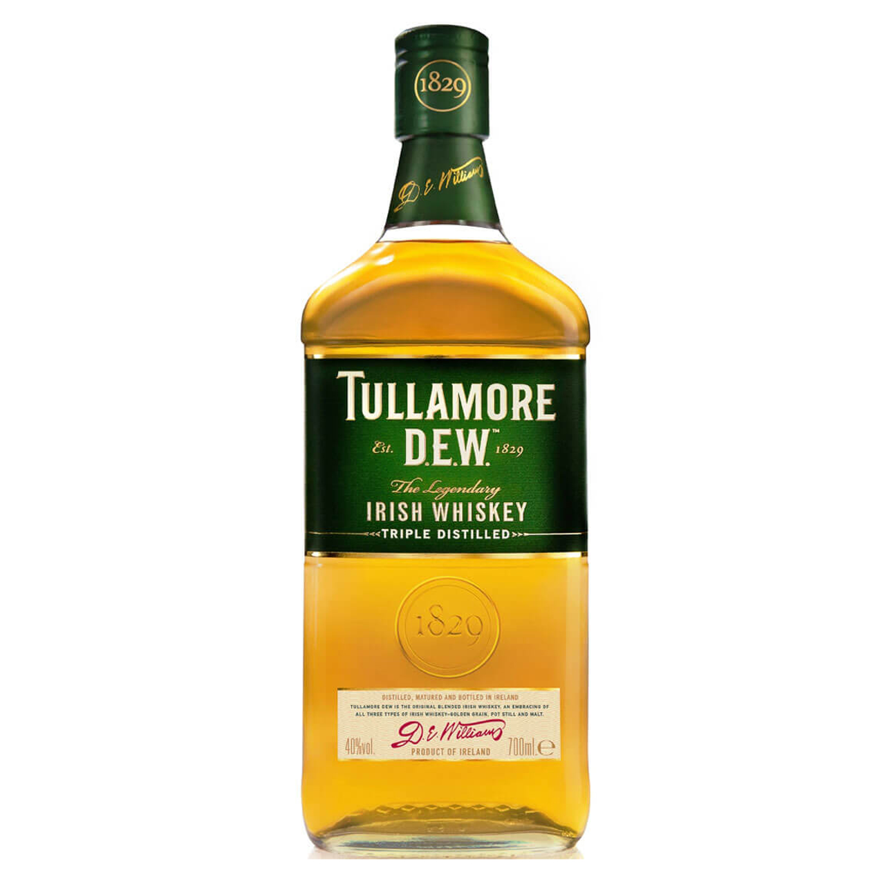 Tullamore D.E.W Triple Distilled Irish Whiskey