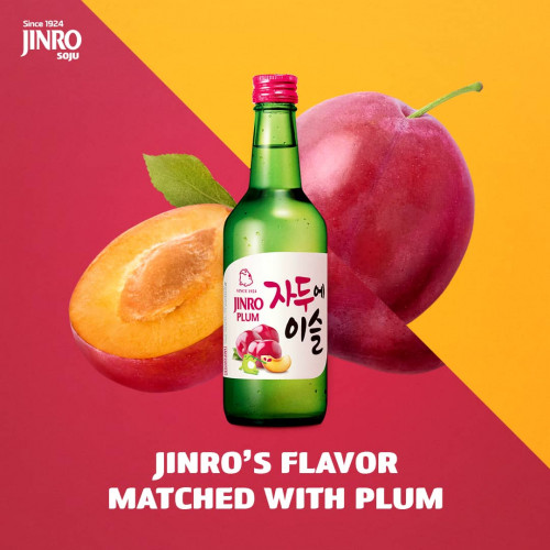 Jinro Plum Soju (360ml)