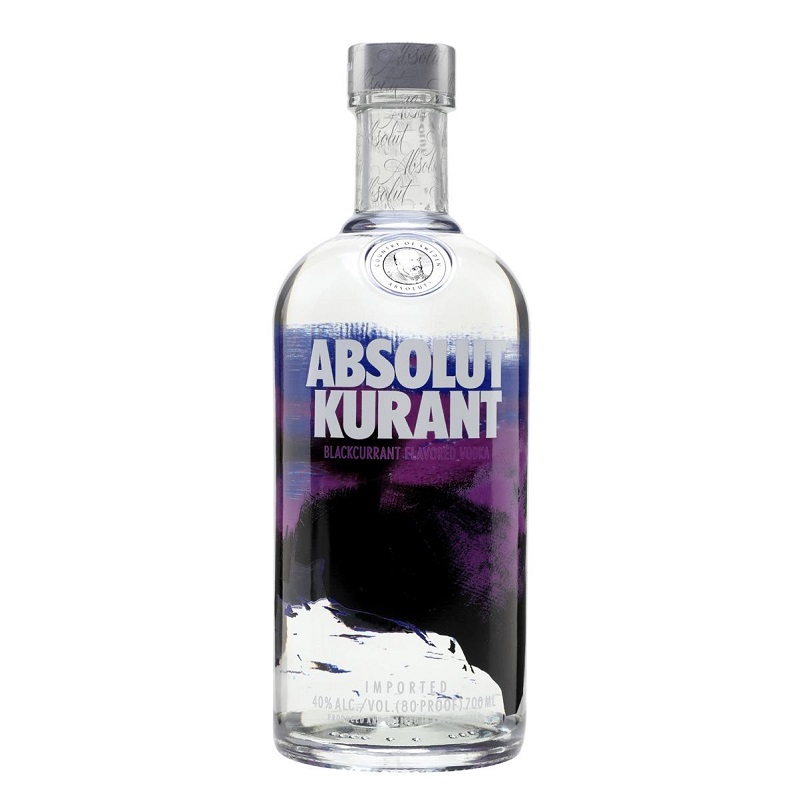 Absolut Kurant (Blackcurrant Flavored) Vodka