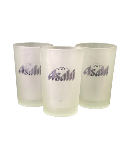 Asahi Beer Glass 6oz 