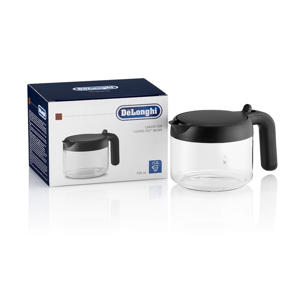 Delonghi Glass Coffee Pot 750ml