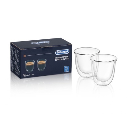 Delonghi Espresso Double Wall Thermal Glasses - COFFEE