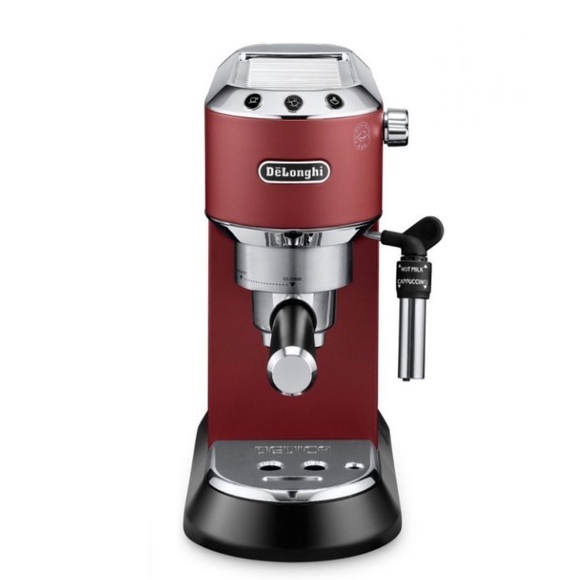 Delonghi Dedica Style Scarlet Red - Pump Espresso Coffee Machines